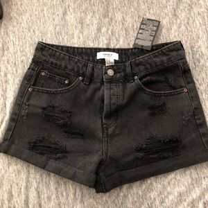 Forever 21 High-Mid Rise Distressed Shorts